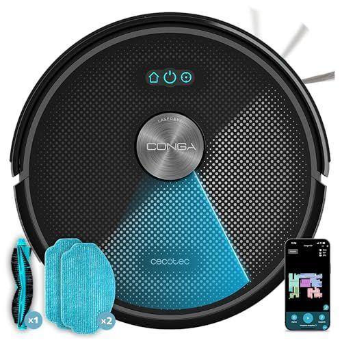 Cecotec - Robot aspirador con navegación giroscópica y app Conga