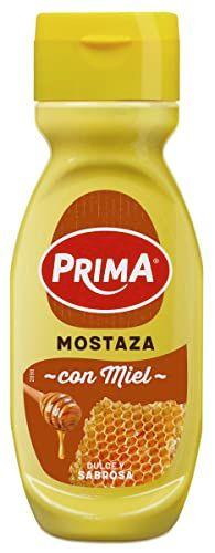 Prima - Mostaza con miel elaborada con semillas de mostaza (285 g)