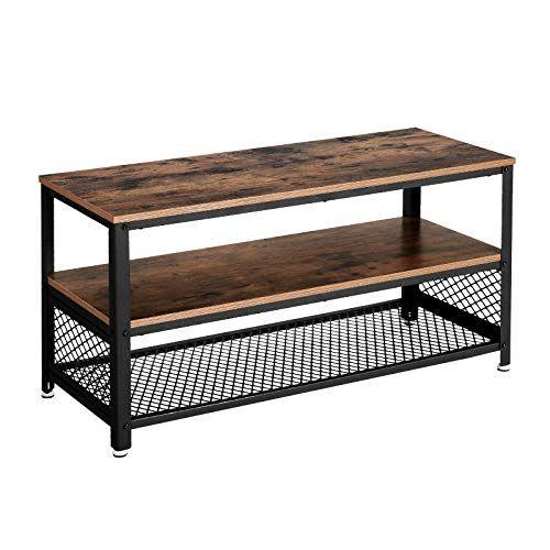 VASAGLE - Mueble estilo industrial para TV de hasta 43 pulgadas