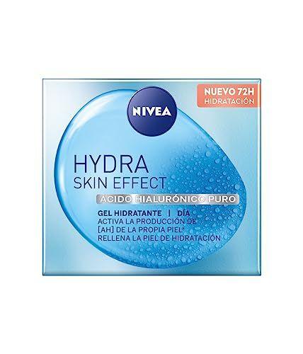 NIVEA Hydra Skin Effect Gel - Crema de día con ácido hialurónico puro