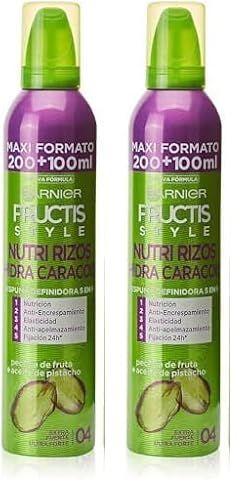 Garnier Fructis Style - Pack de 2 botes de espuma