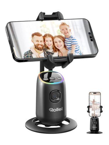 Rollei - Soporte de seguimiento facial con trípode Móvil 360° 