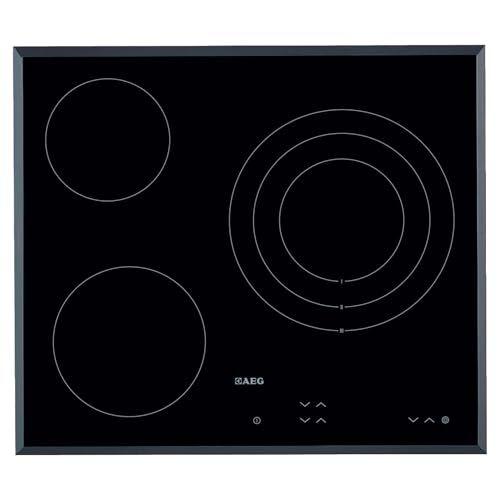AEG - Placa vitrocerámica biselada 
