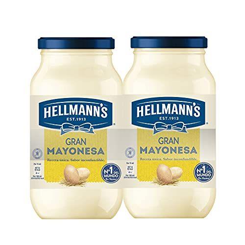 Hellmann's - Pack de 2 tarros de mayonesa