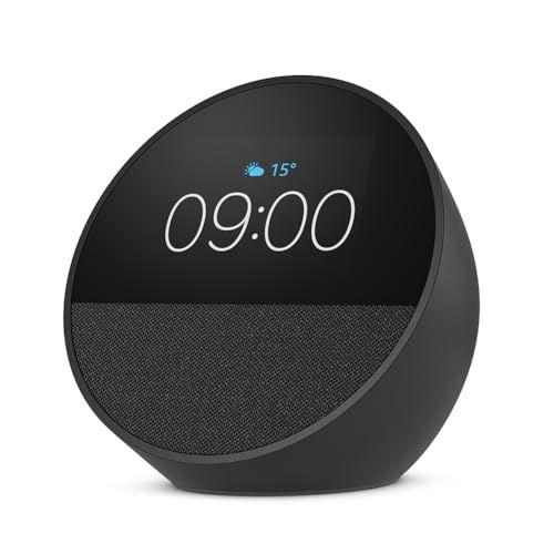 Amazon Echo Spot - Despertador inteligente con sonido de calidad y Alexa 