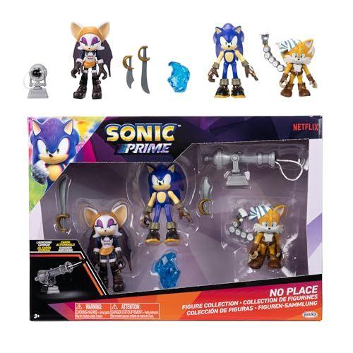Jakks Pacific - Sonic Prime - Multipack de 5 figuras de 6 cm Jakks Pacific - Sonic Prime - Multipack de 5 figuras de 6 cm