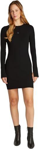 Calvin Klein - Vestido de manga larga para mujer 