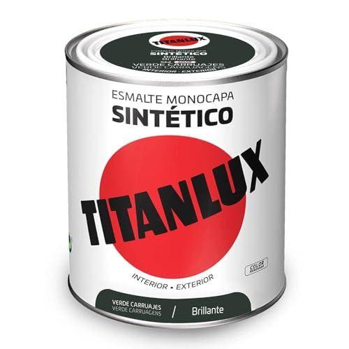 Titanlux - Esmalte sintético brillante: verde carruaje