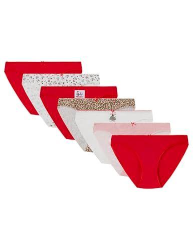 Women'secret - Snoopy Red Collection - Pack 7 bragas hipster 
