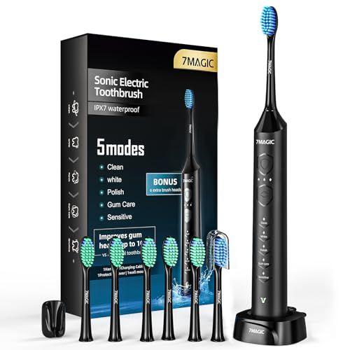 7MAGIC - Cepillo de dientes eléctrico 