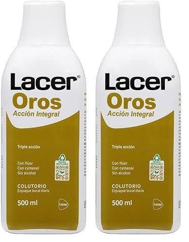 LACER OROS - Enjuague Bucal  (Paquete de 2)  
