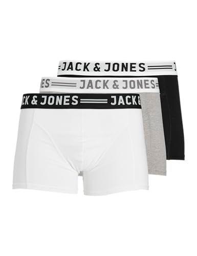 JACK & JONES - SENSE TRUNKS 3-PACK Bóxer,