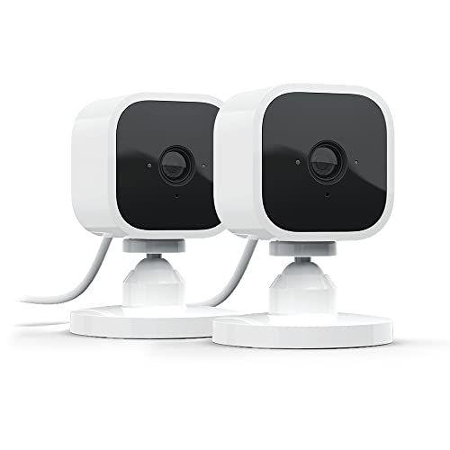 Blink Mini - Pack de 2 cámaras de seguridad inteligente