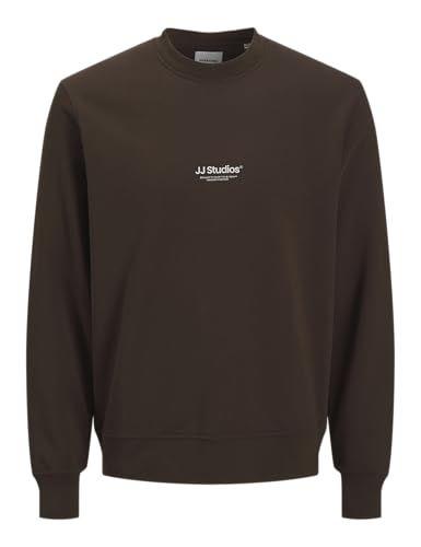 JACK & JONES - Sudadera holgada, cuello redondo y manga larga JACK & JONES - Sudadera holgada, cuello redondo y manga larga