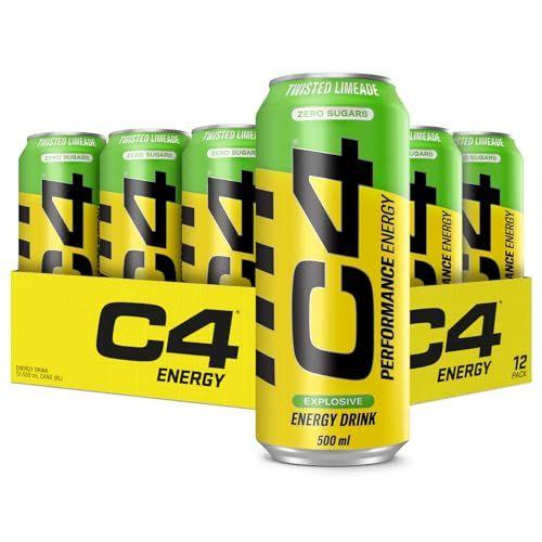 C4 Performance - Pack de 12 botes de energizante